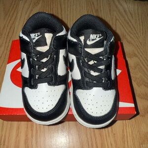 Nike Baby Black and White Sneakers